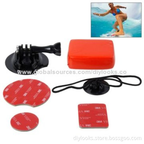TMC Board Mount Surf Snowboard Wakeboard Set for GoPro Hero 3+/3/2(Black)New